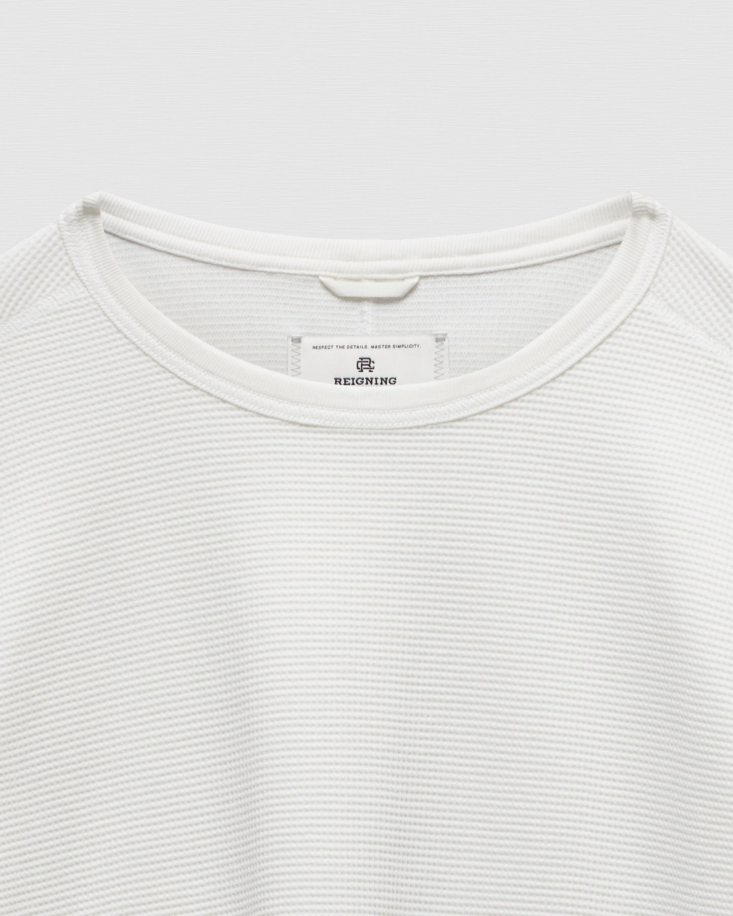 Lightweight Waffle Standard Long Sleeve