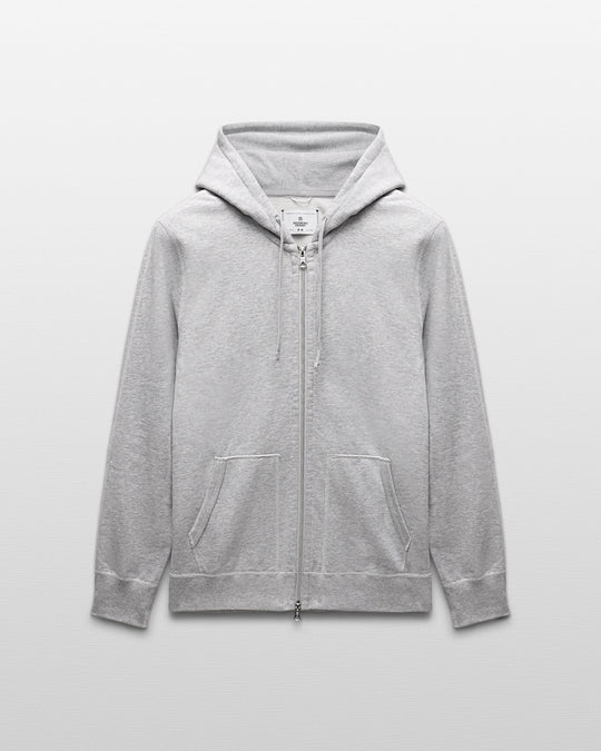 Midweight Terry Slim Zip Hoodie - Vault
