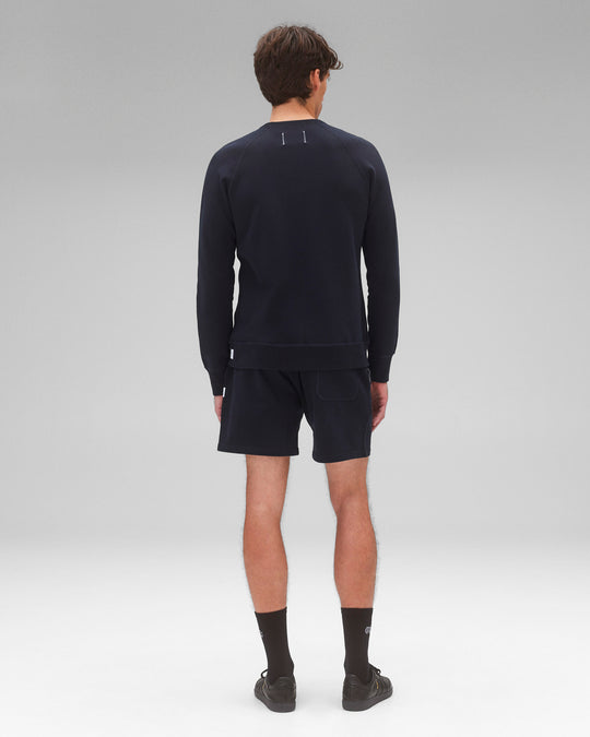 Midweight Terry Slim Crewneck