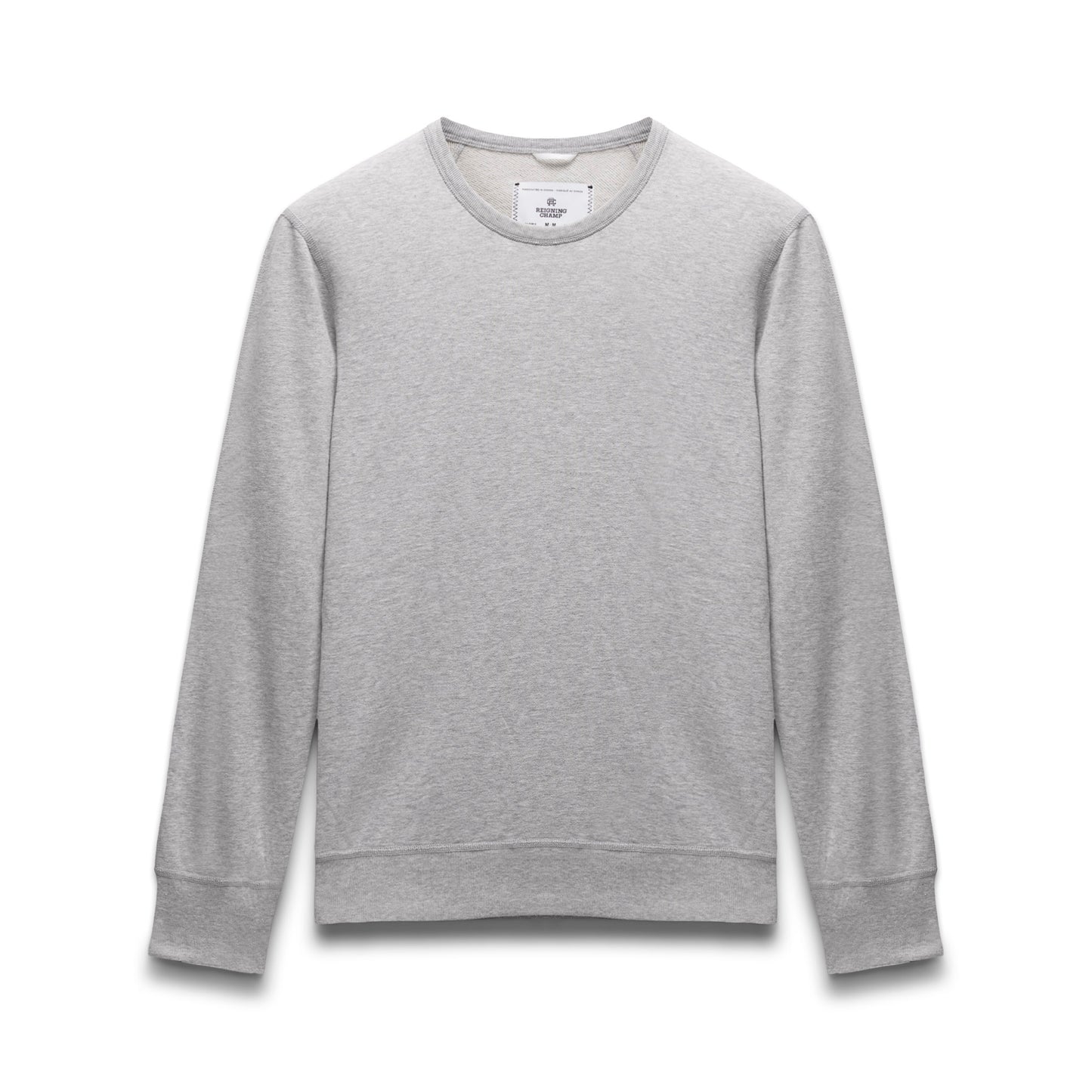 Lightweight Terry Slim Crewneck