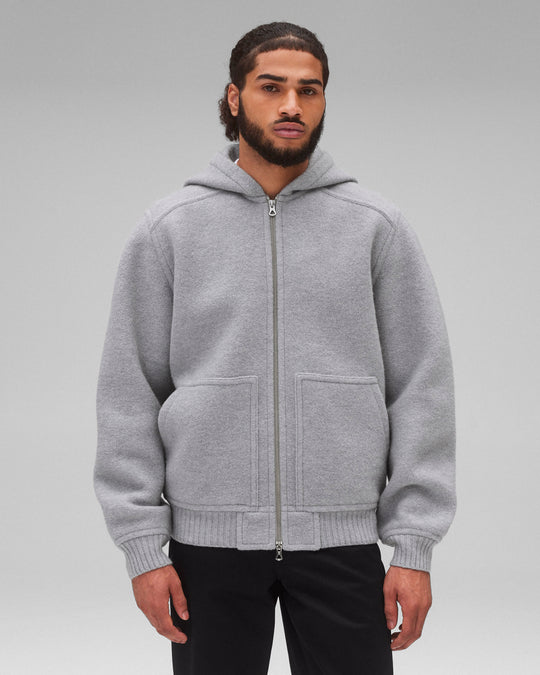 Boiled Wool Rush Standard Hooded Jacket