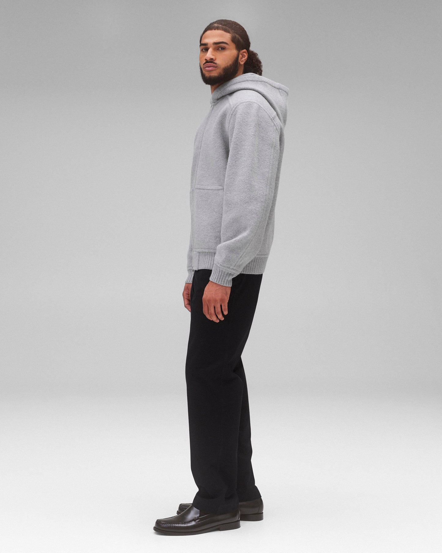 Boiled Wool Rush Standard Hooded Jacket