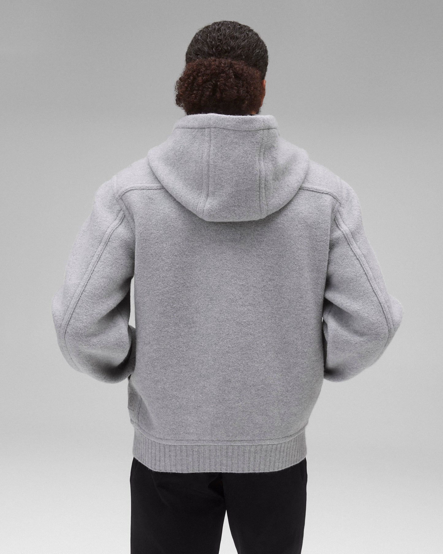 Boiled Wool Rush Standard Hooded Jacket