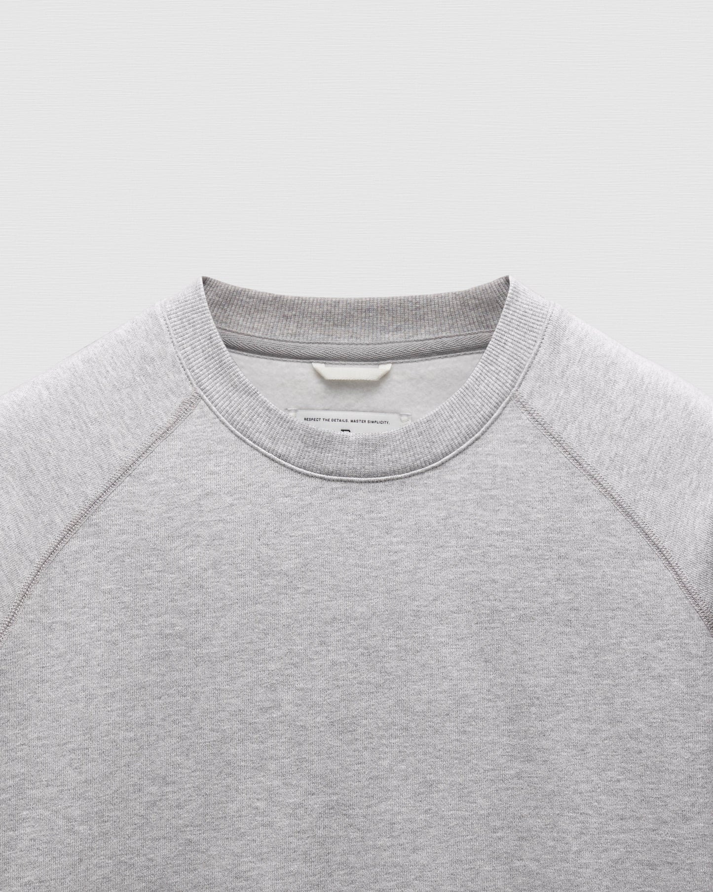 Brushed Fleece Standard Crewneck