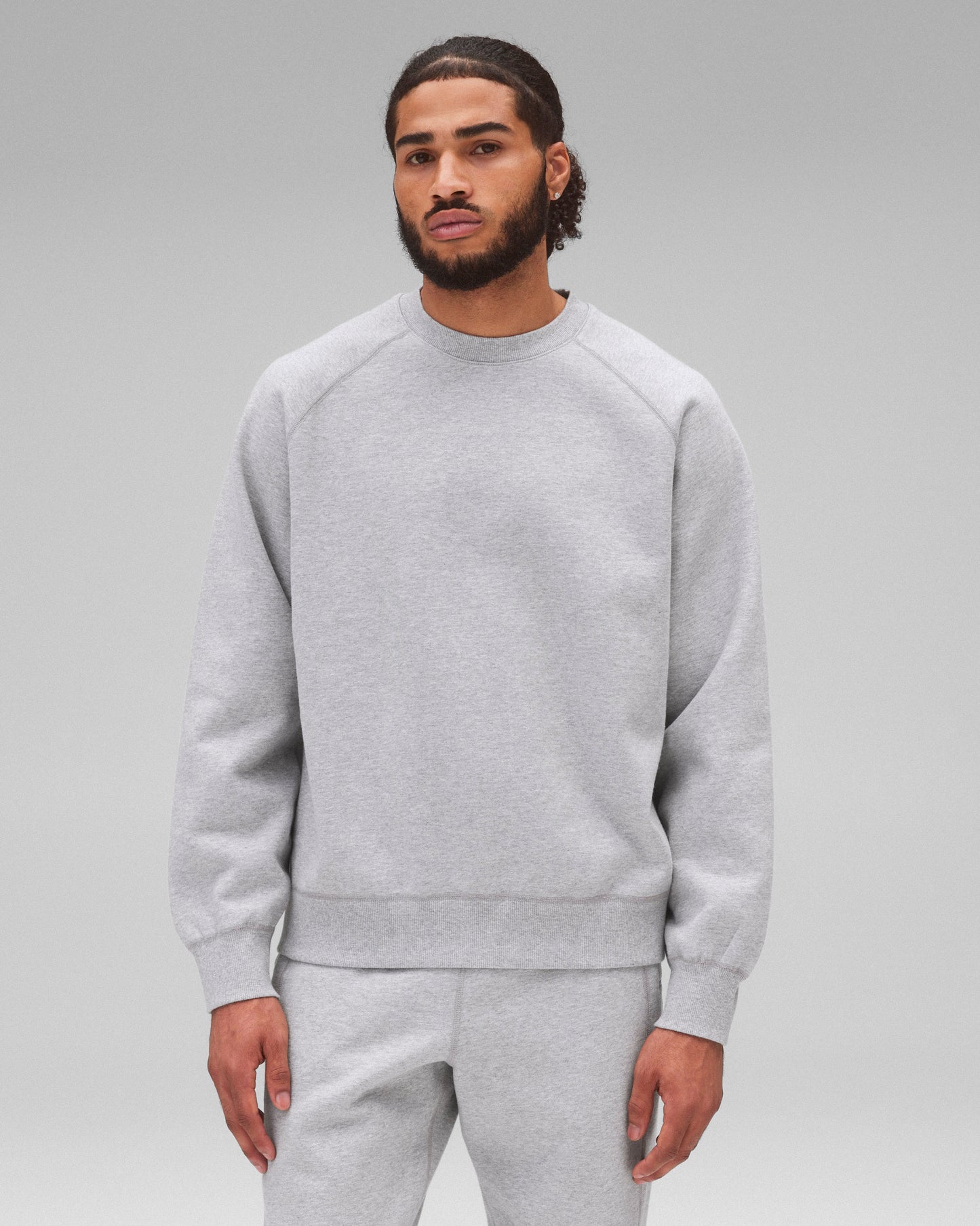 Brushed Fleece Standard Crewneck
