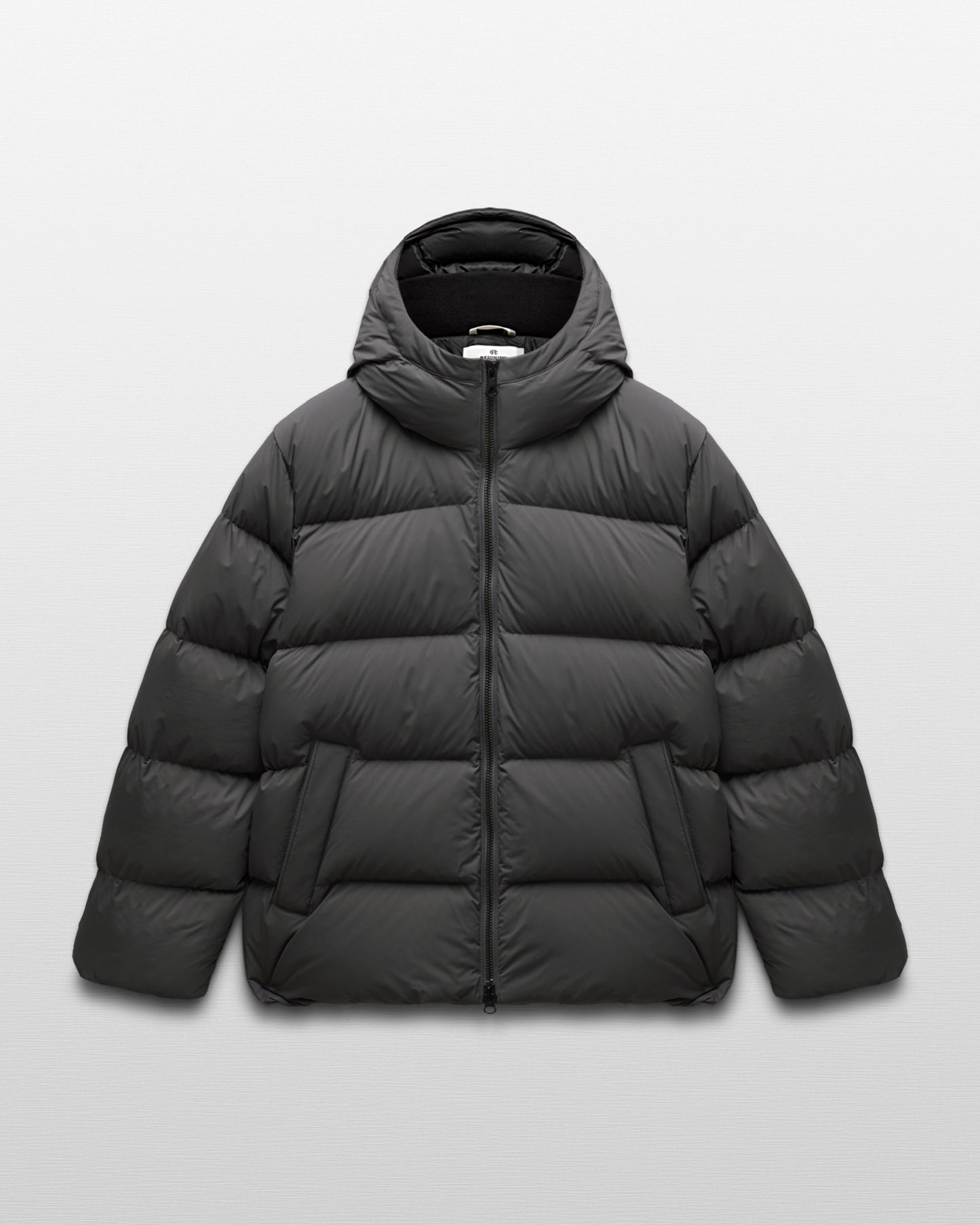 Matte Ripstop Franchise Hooded Down Jacket