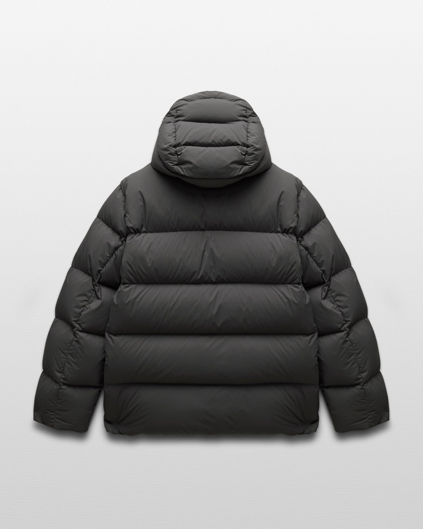 Matte Ripstop Franchise Hooded Down Jacket