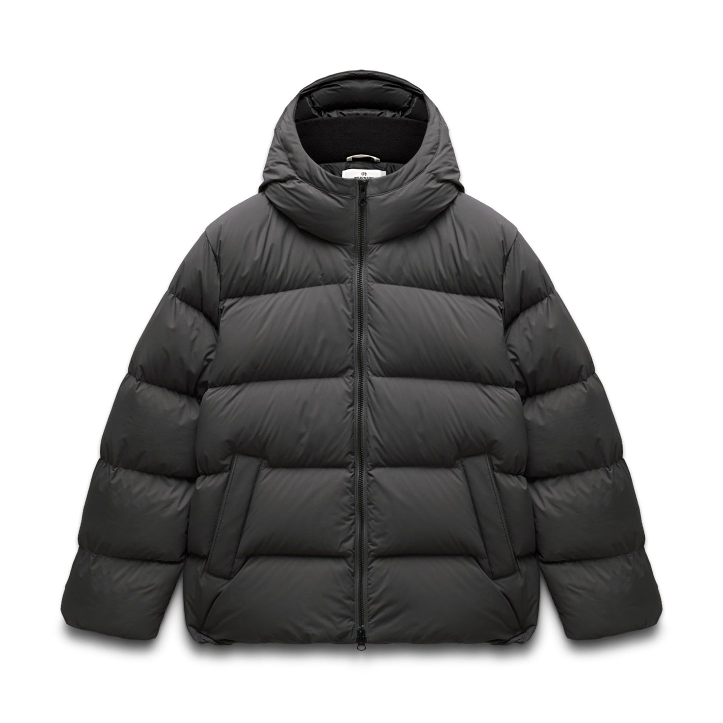 Matte Ripstop Franchise Hooded Down Jacket