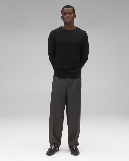 Wool Twill Sophomore Relaxed Trouser