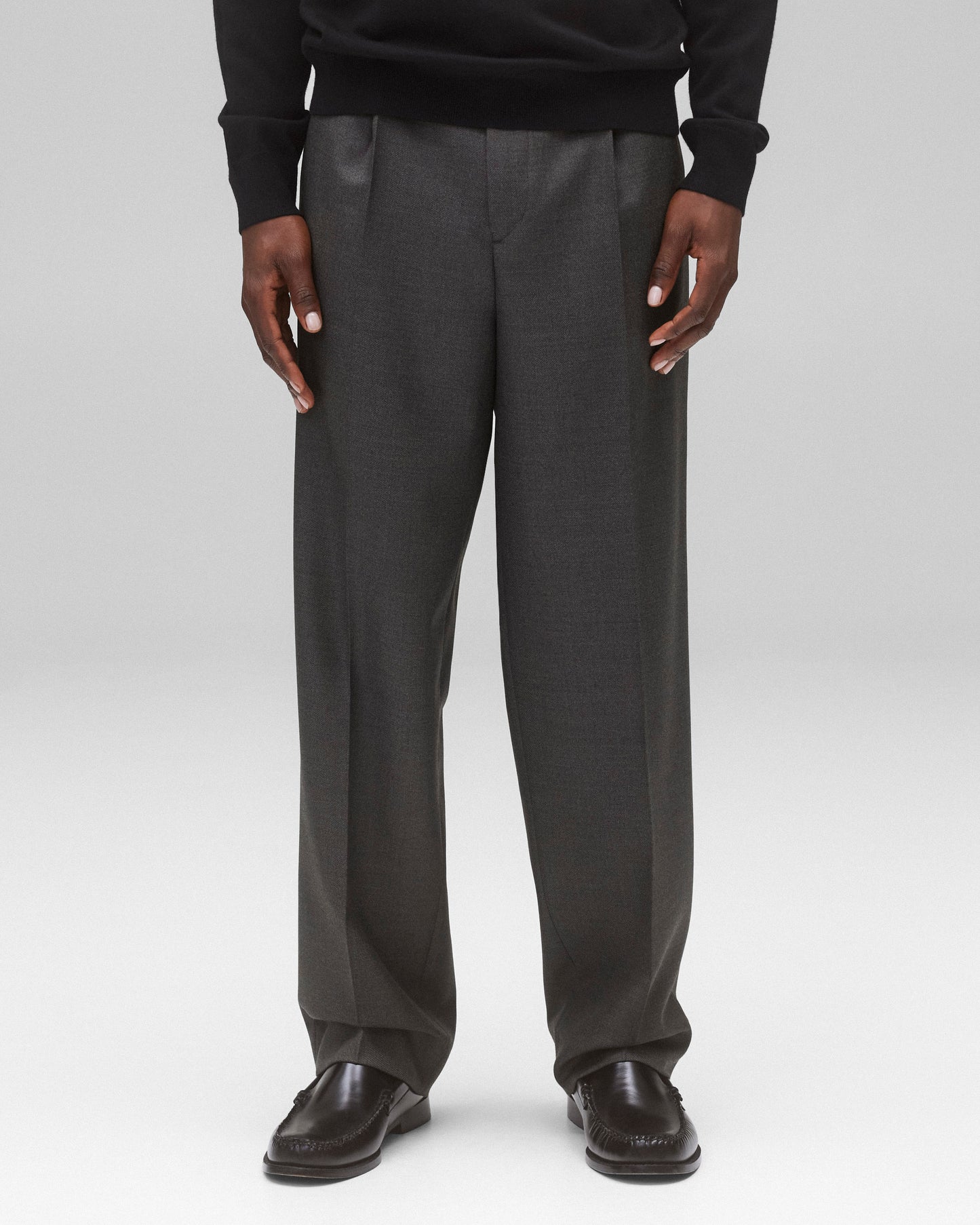 Wool Twill Sophomore Relaxed Trouser