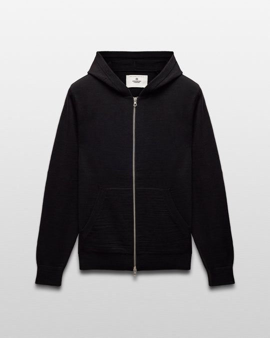 Cotton Slub Laurel Zip Hoodie