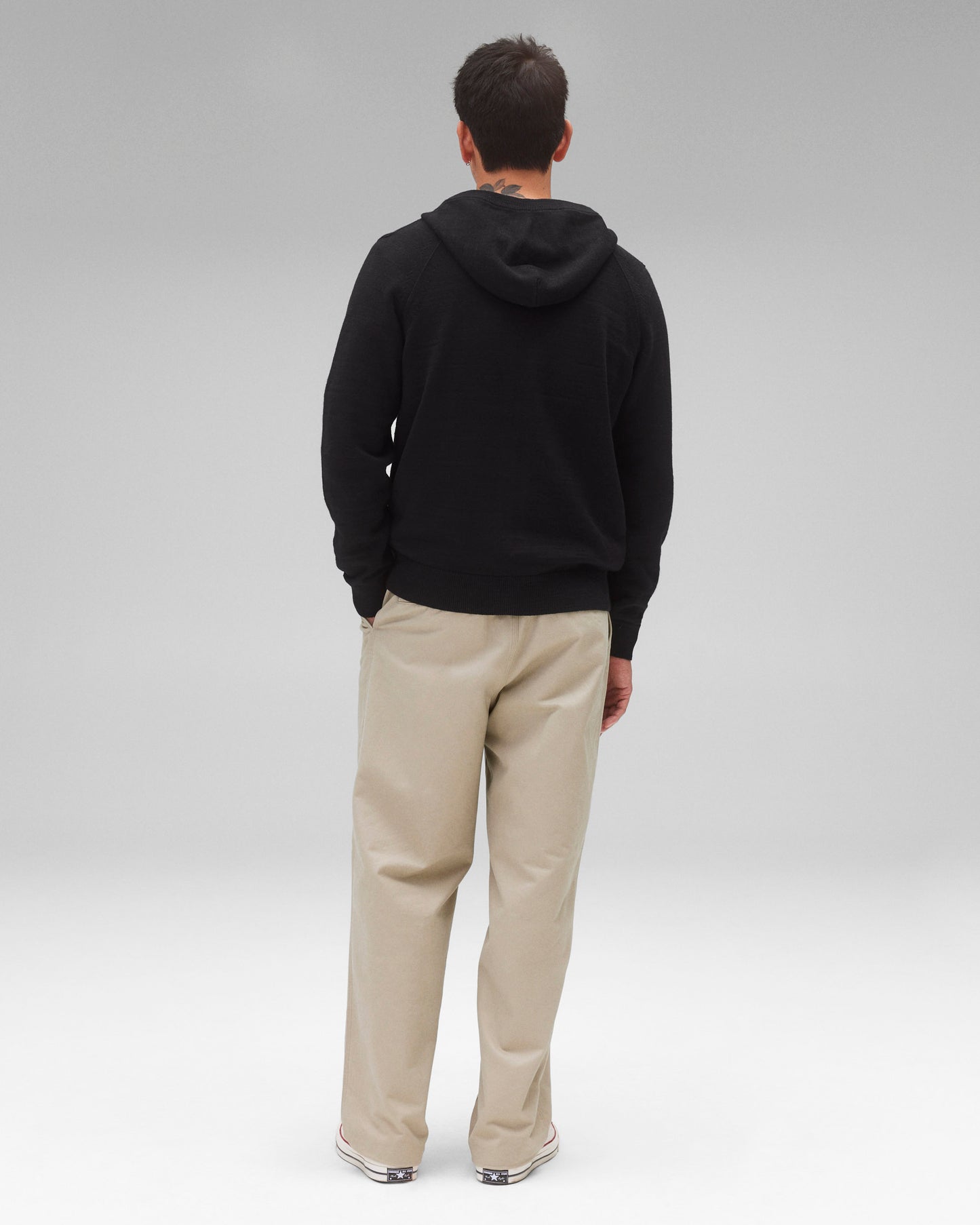 Cotton Slub Laurel Zip Hoodie