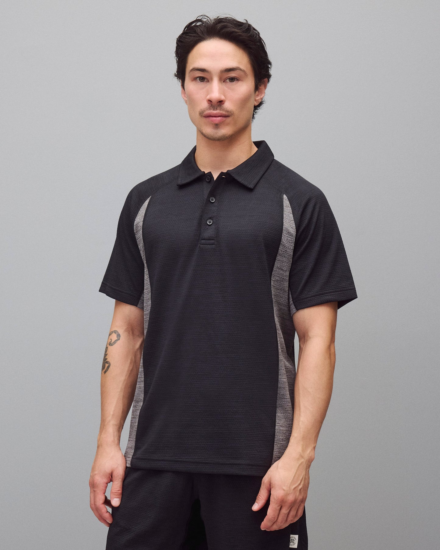 Solotex Mesh Tiebreak Colour Block Standard Polo