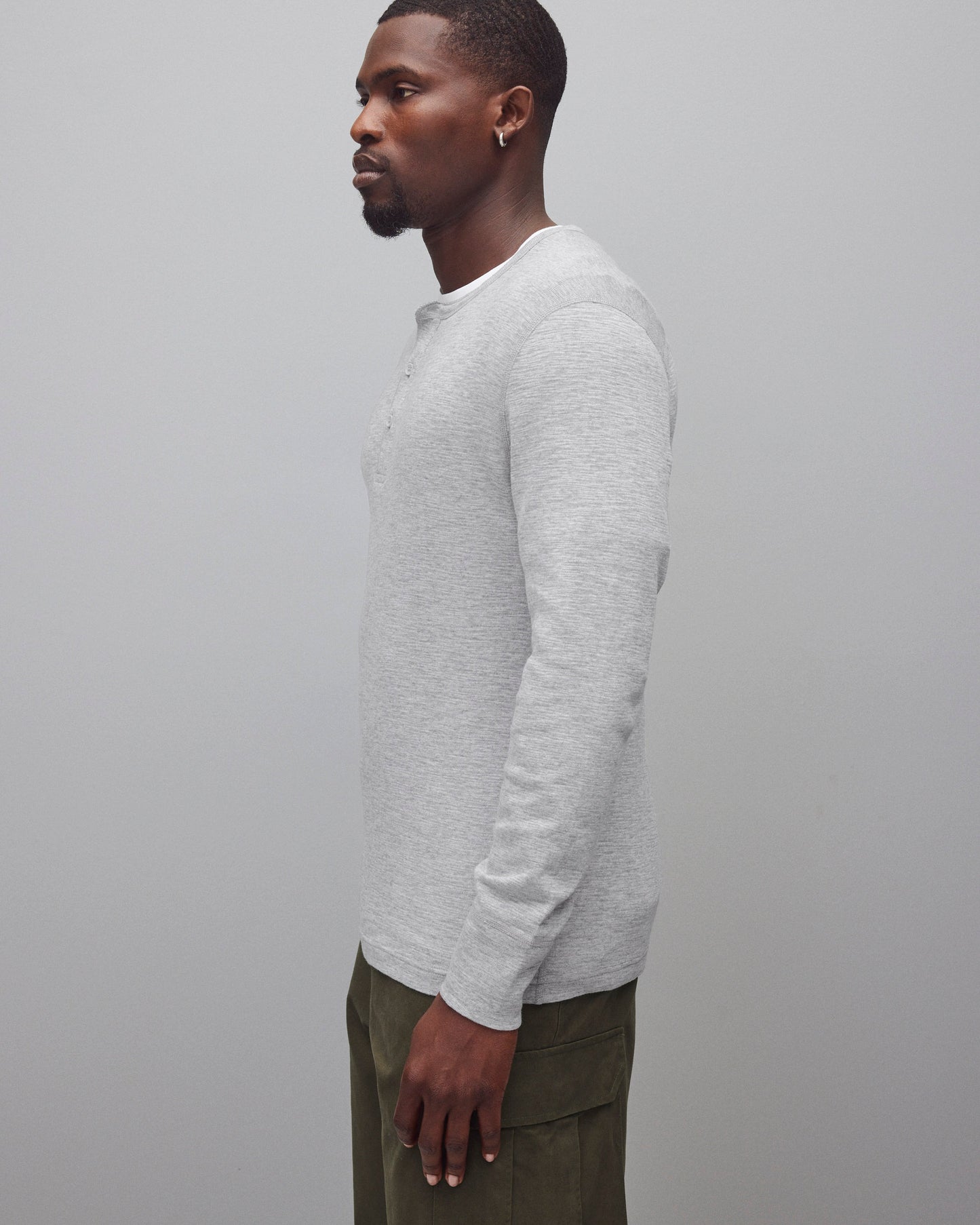 1X1 Slub Slim Henley