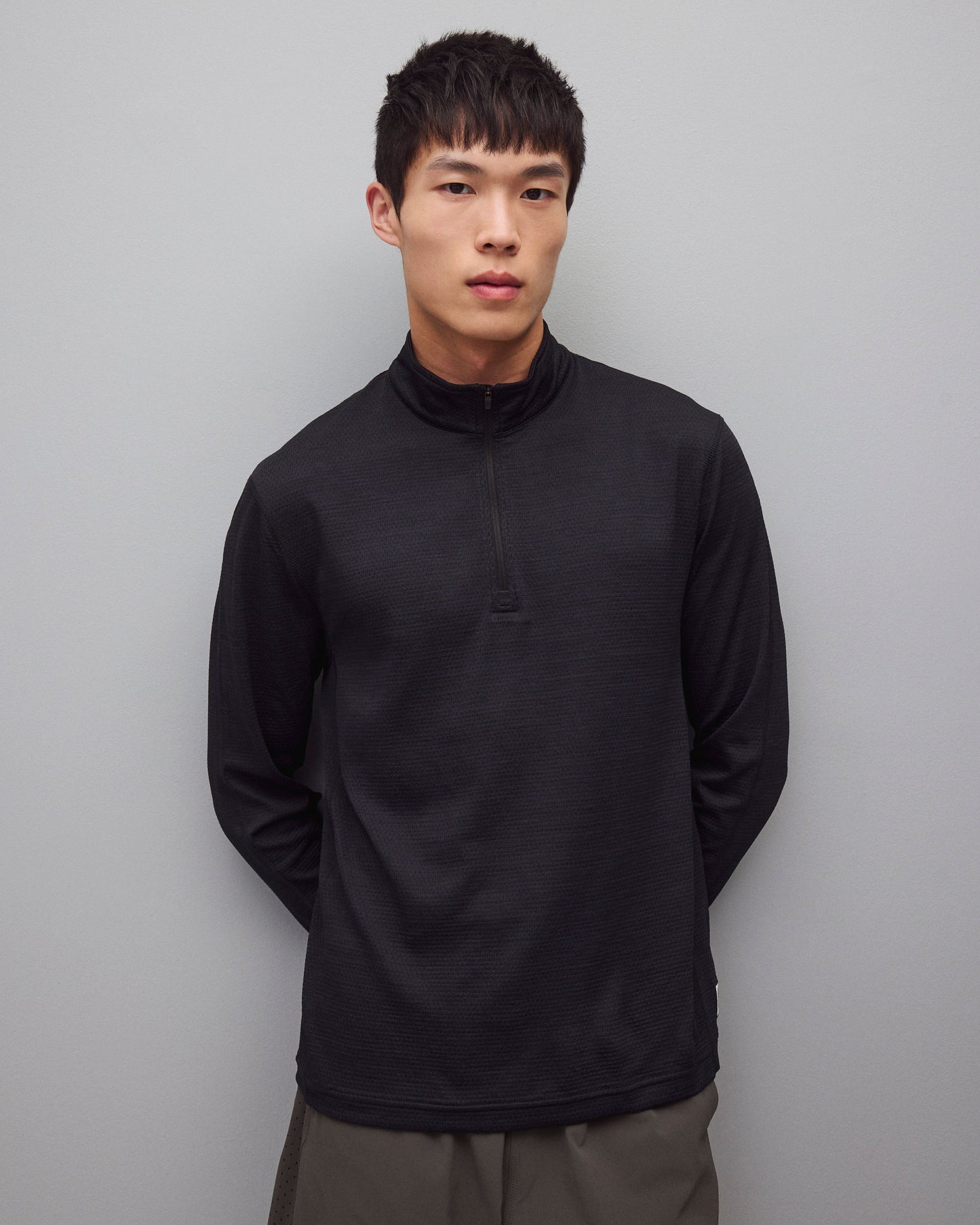 Solotex Mesh Tiebreak Standard Quarter Zip
