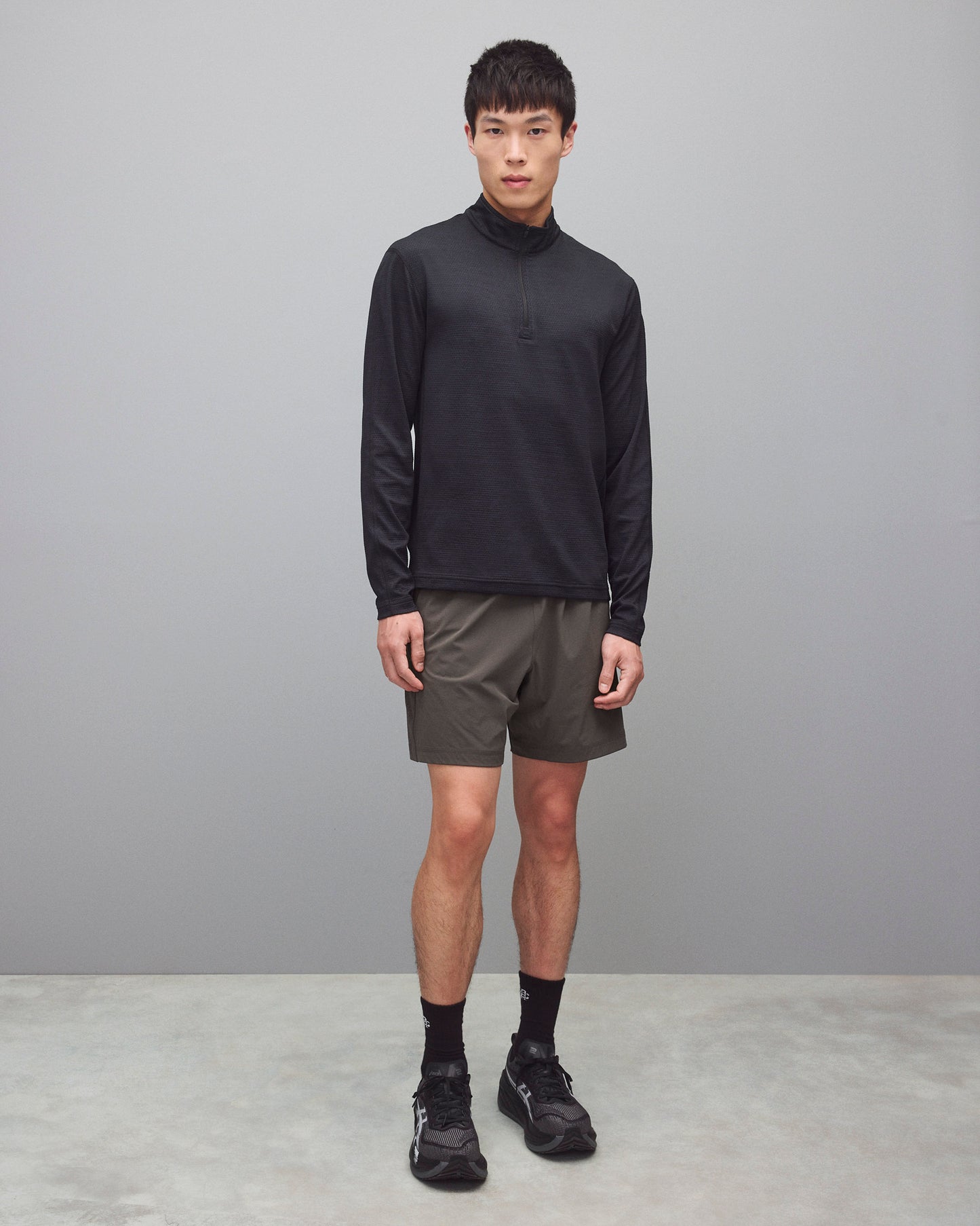 Solotex Mesh Tiebreak Standard Quarter Zip