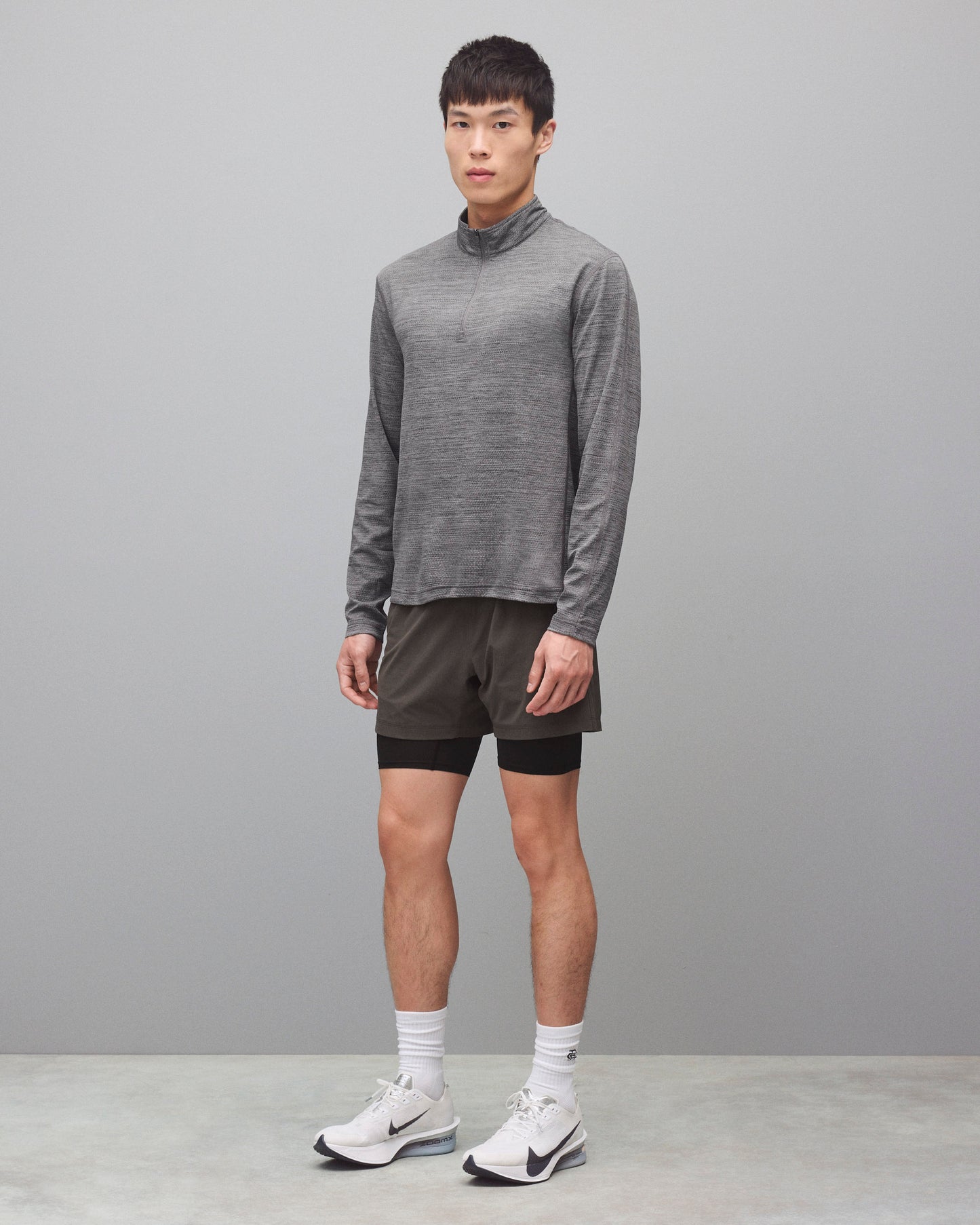 Solotex Mesh Tiebreak Standard Quarter Zip