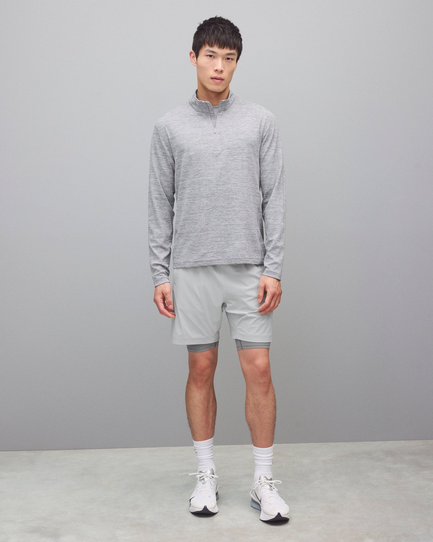 Solotex Mesh Tiebreak Standard Quarter Zip