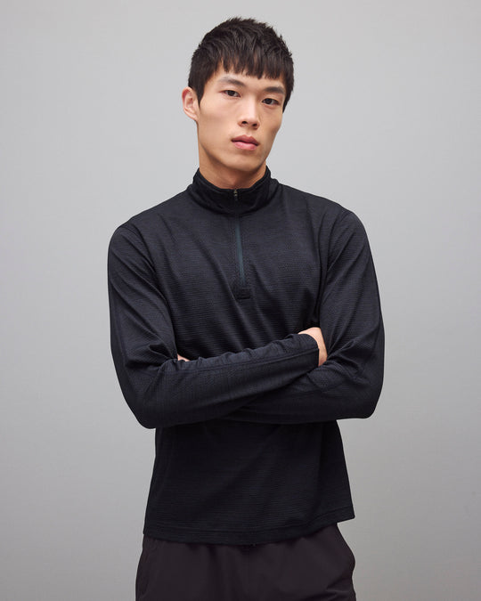 Solotex Mesh Tiebreak Standard Quarter Zip
