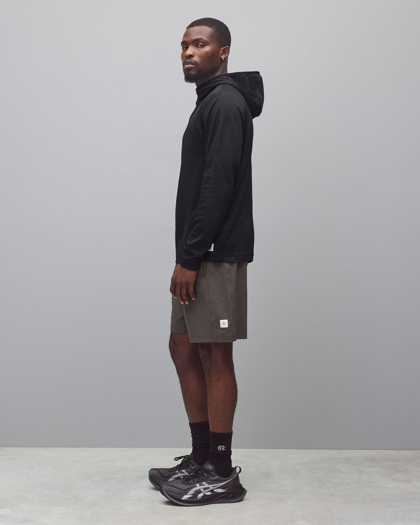 Solotex Mesh Tiebreak Standard Quarter Zip Hoodie