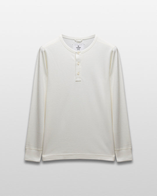Lightweight Waffle Standard Henley