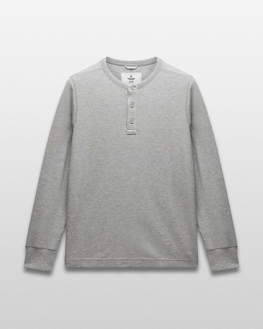 Lightweight Waffle Standard Henley