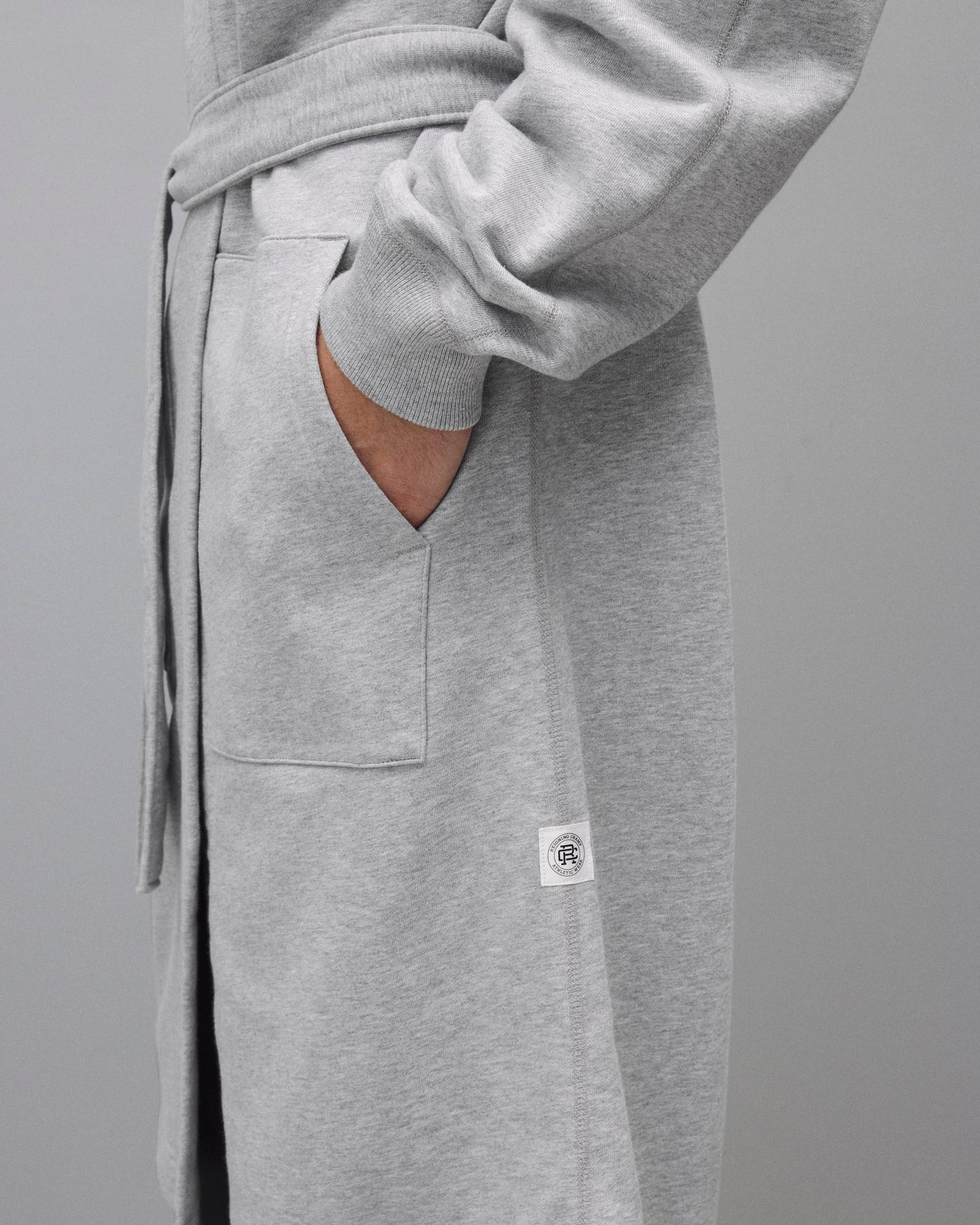 Midweight Terry Relaxed Hooded Robe