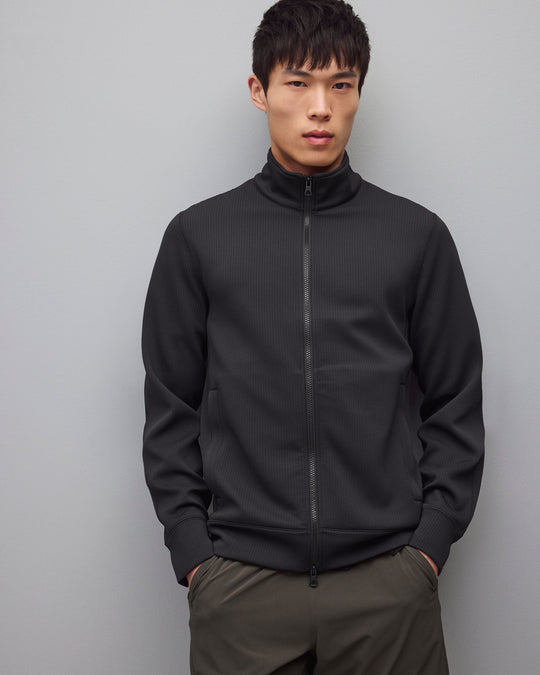 Double Knit Rally Slim Track Jacket