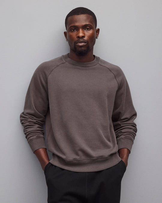 Midweight Terry Fadeaway Standard Crewneck