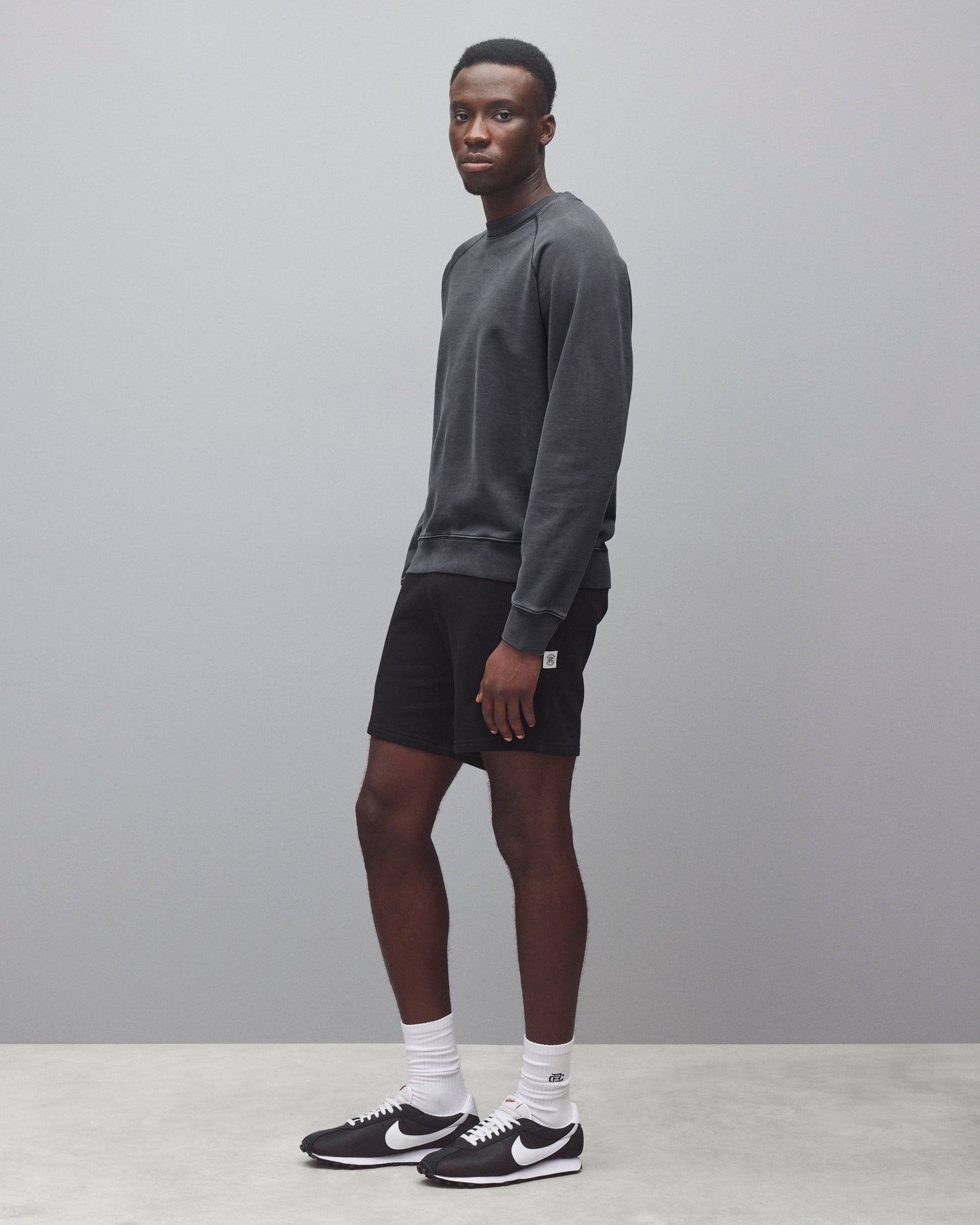 Midweight Terry Fadeaway Standard Crewneck