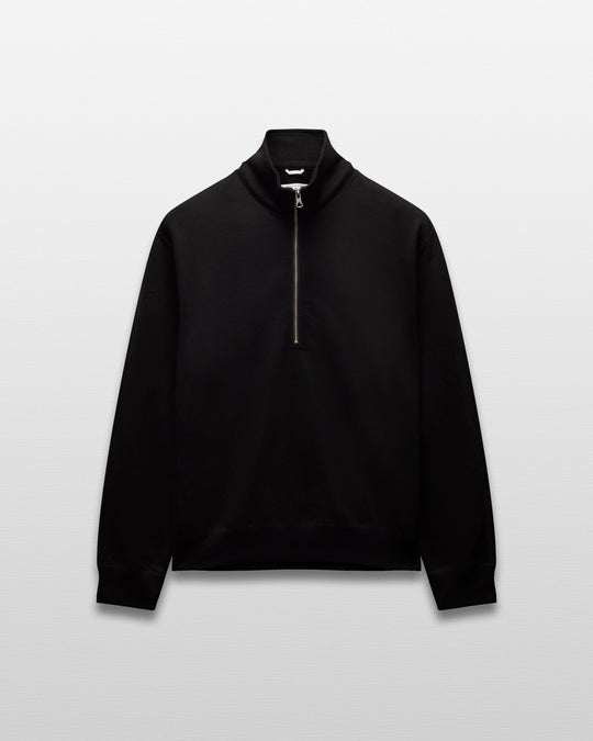 Midweight Terry Standard Half Zip Sweatshirt