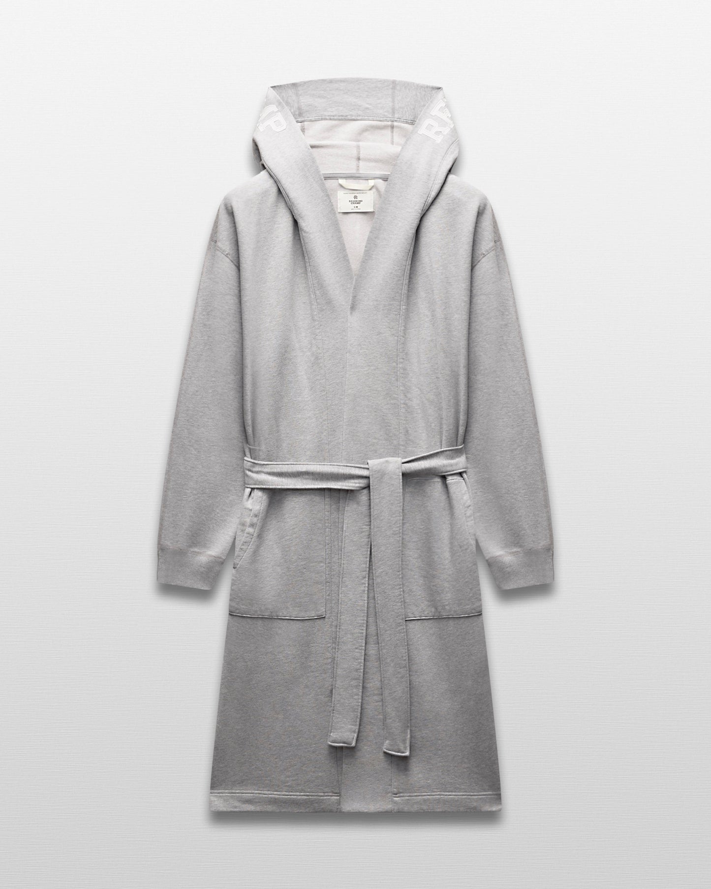Midweight Terry Logo Relaxed Hooded Robe