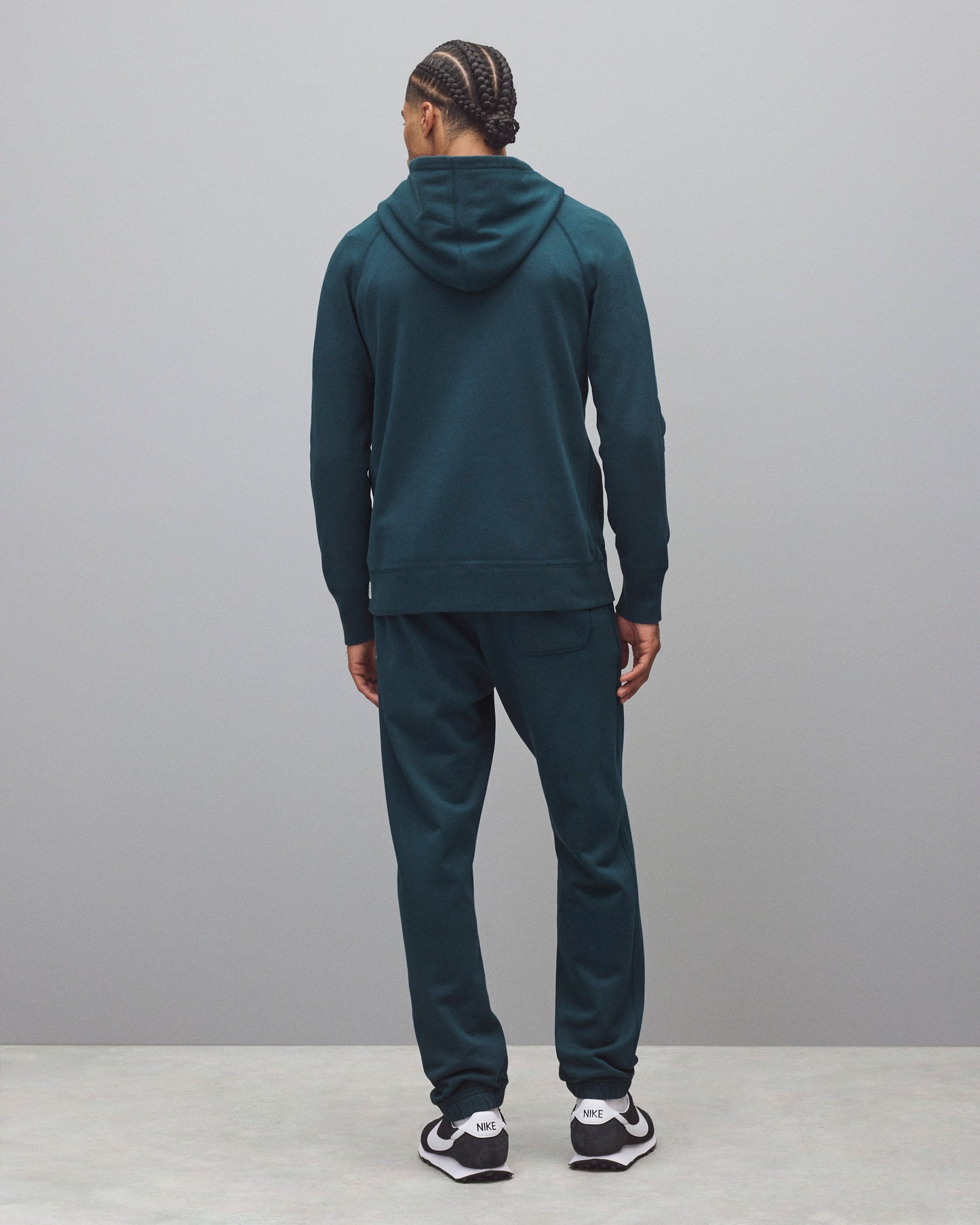 Midweight Terry Slim Zip Hoodie