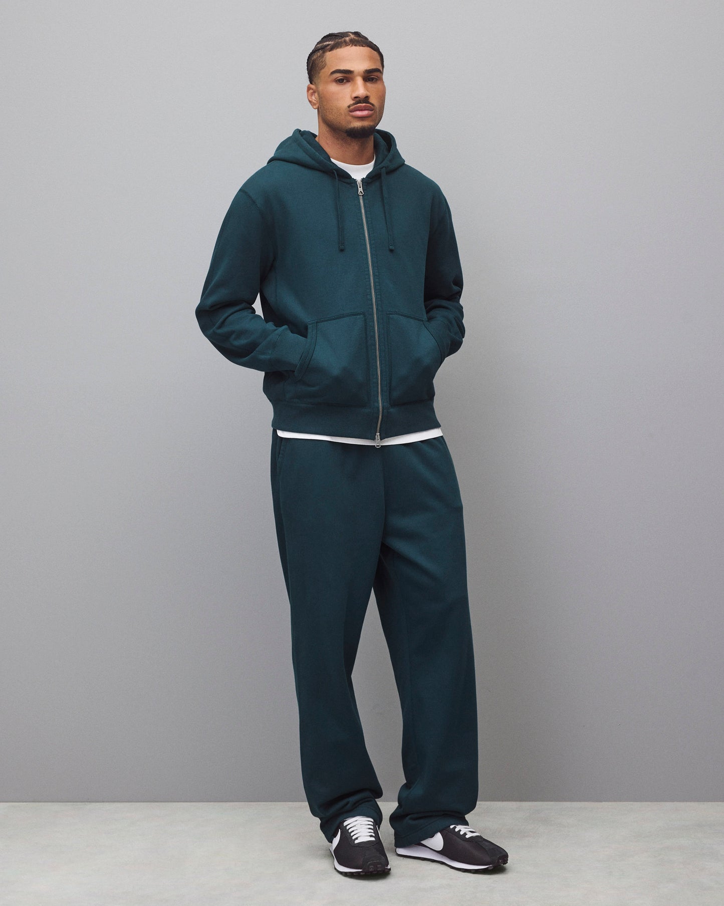 Midweight Terry Standard Zip Hoodie