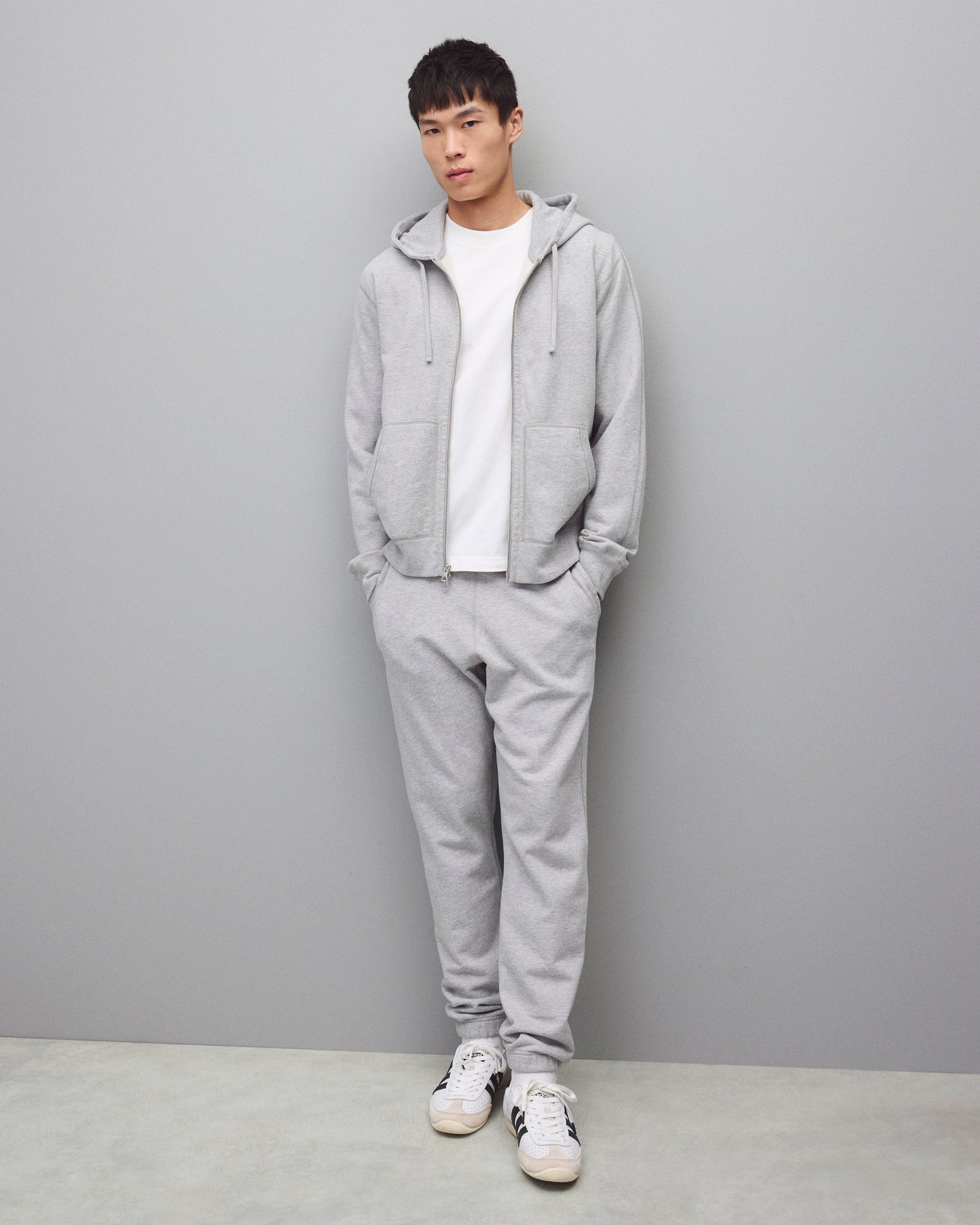 Midweight Terry Standard Zip Hoodie