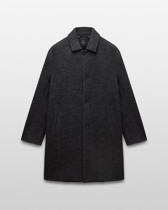 Wool Herringbone Scout Coat