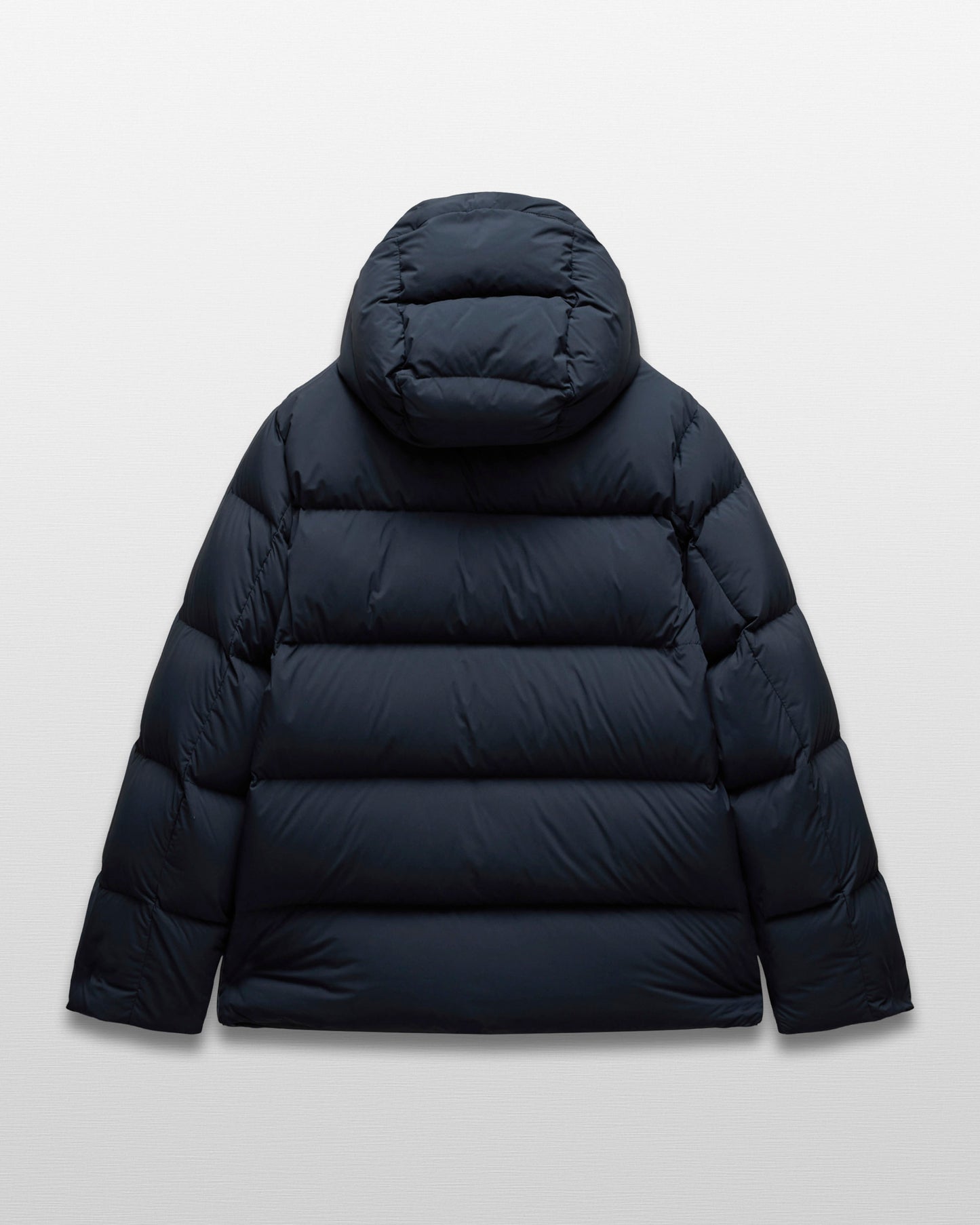 Matte Ripstop Franchise Hooded Down Jacket