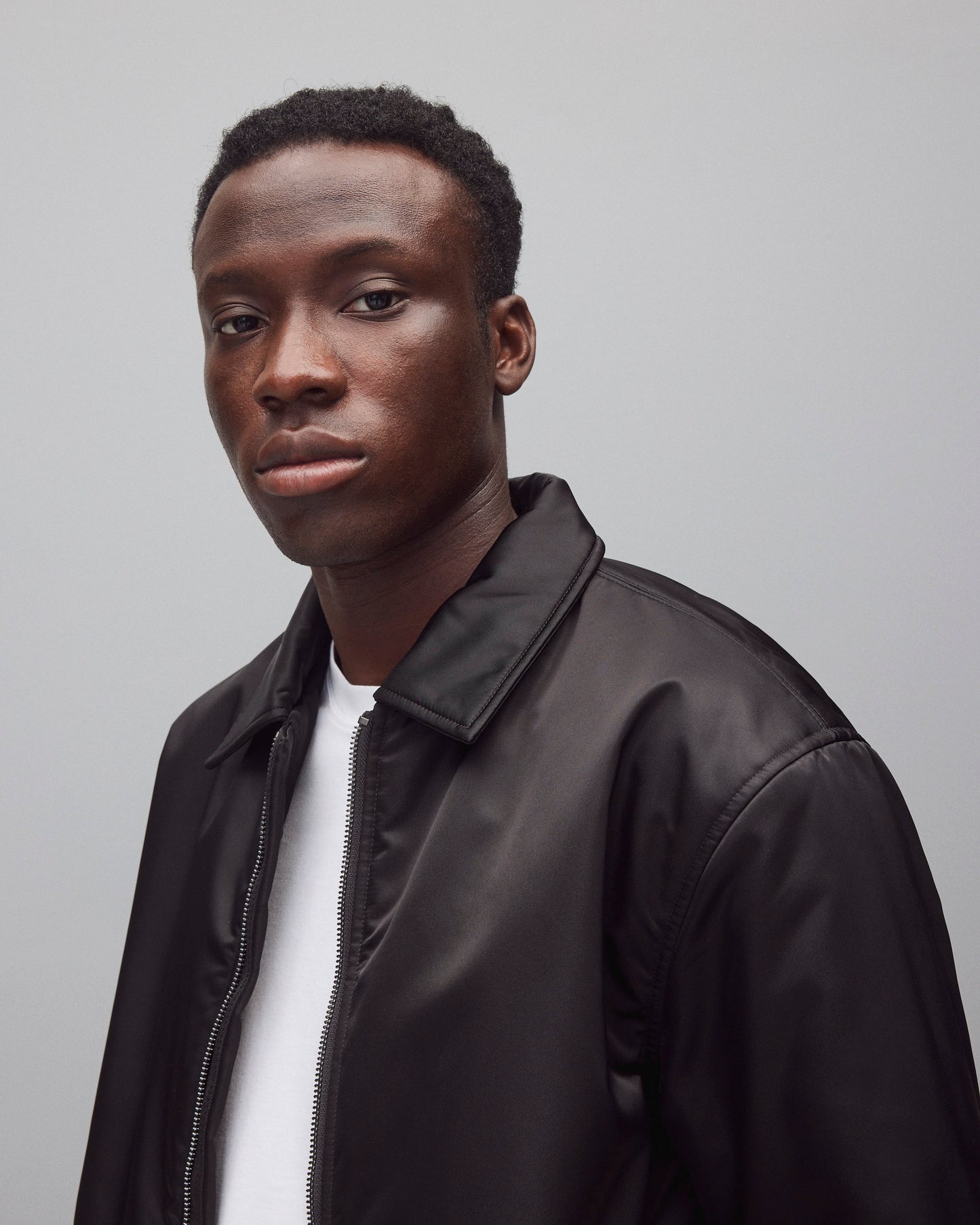 Nylon Twill Deck Jacket
