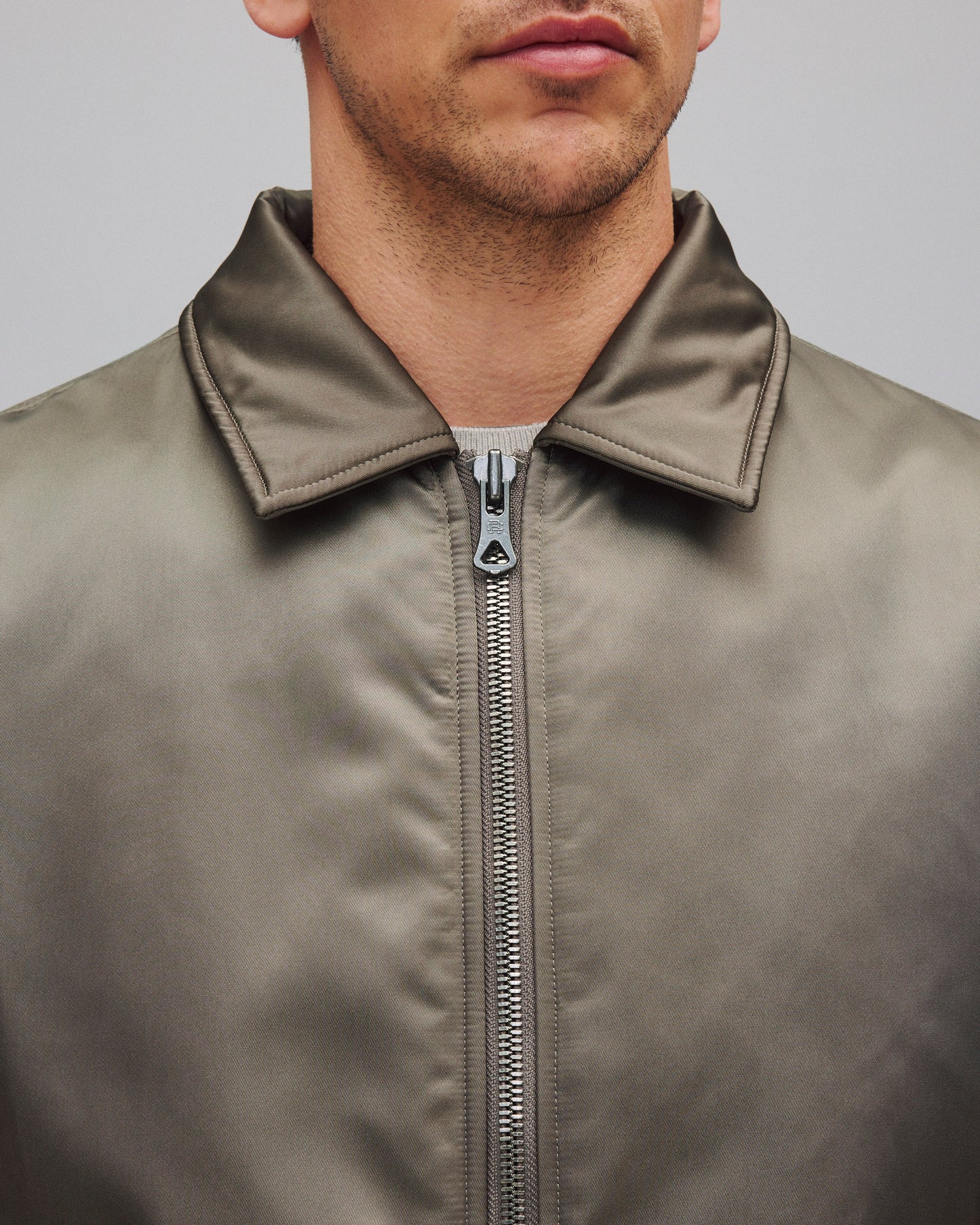 Nylon Twill Deck Jacket
