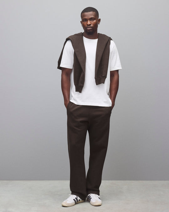 Brushed Fleece Straight Leg Standard Sweatpant