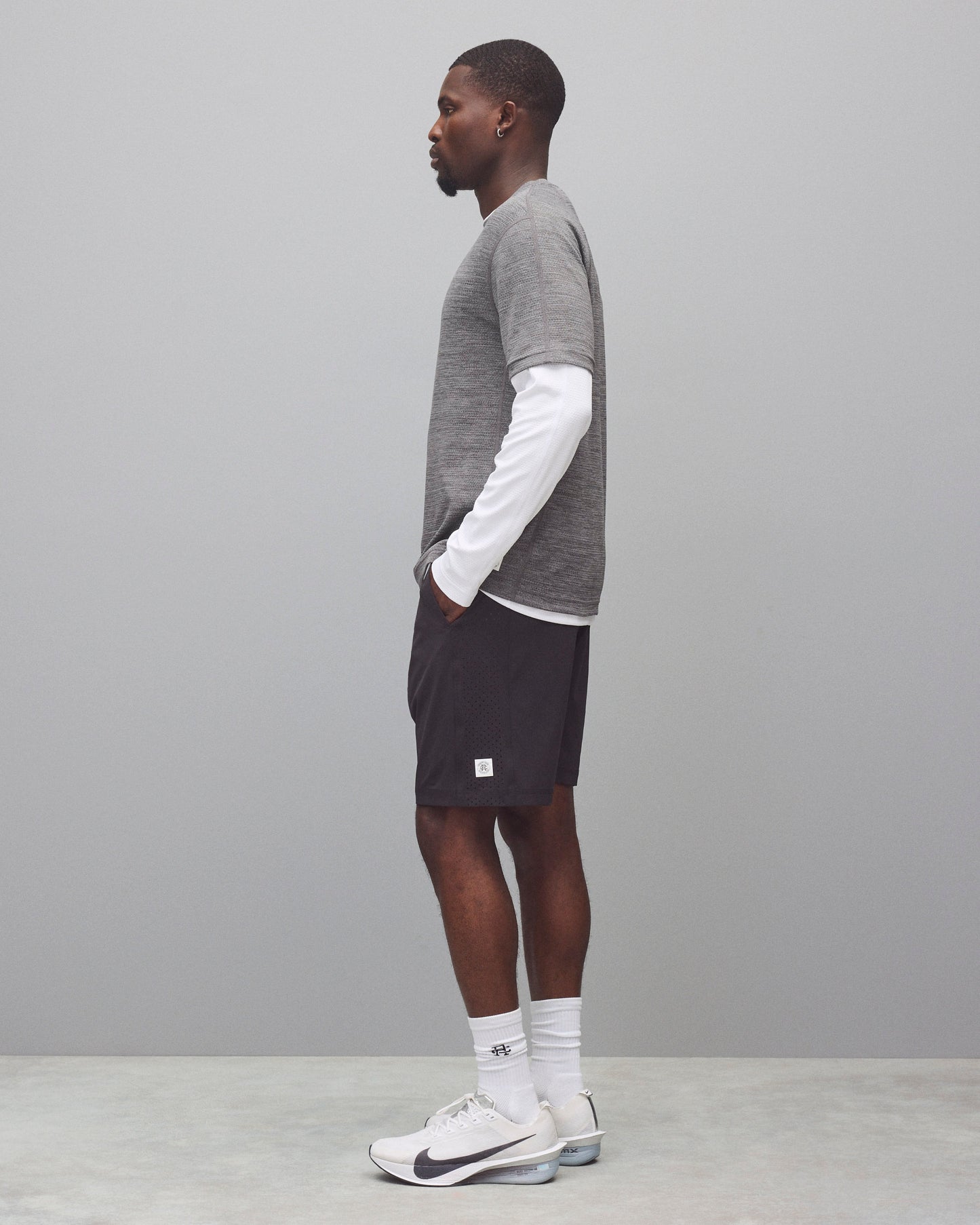 4-Way Stretch Nylon Standard Training Short 9”