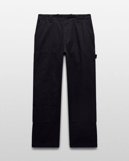Cotton Canvas Relaxed Double Knee Pant