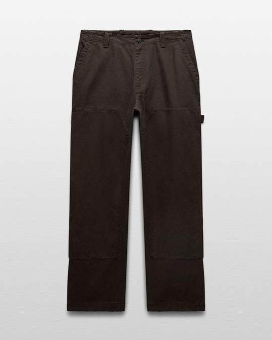 Cotton Canvas Relaxed Double Knee Pant