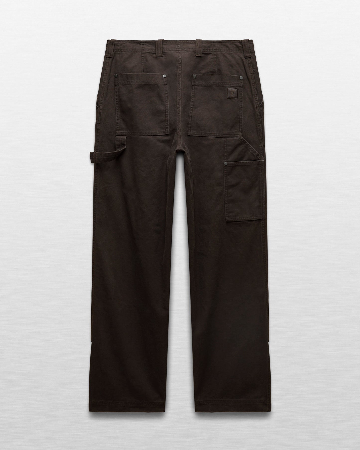 Cotton Canvas Relaxed Double Knee Pant