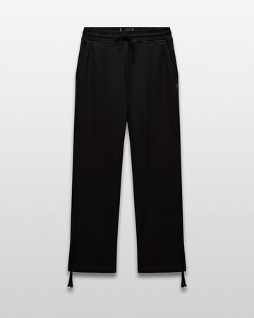 Kyoto Black Midweight Terry Relaxed Sweatpant