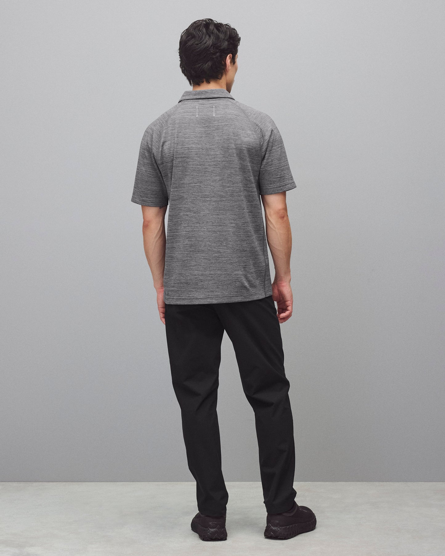 Stretch Warp Knit Coach's Slim Pant Shorter