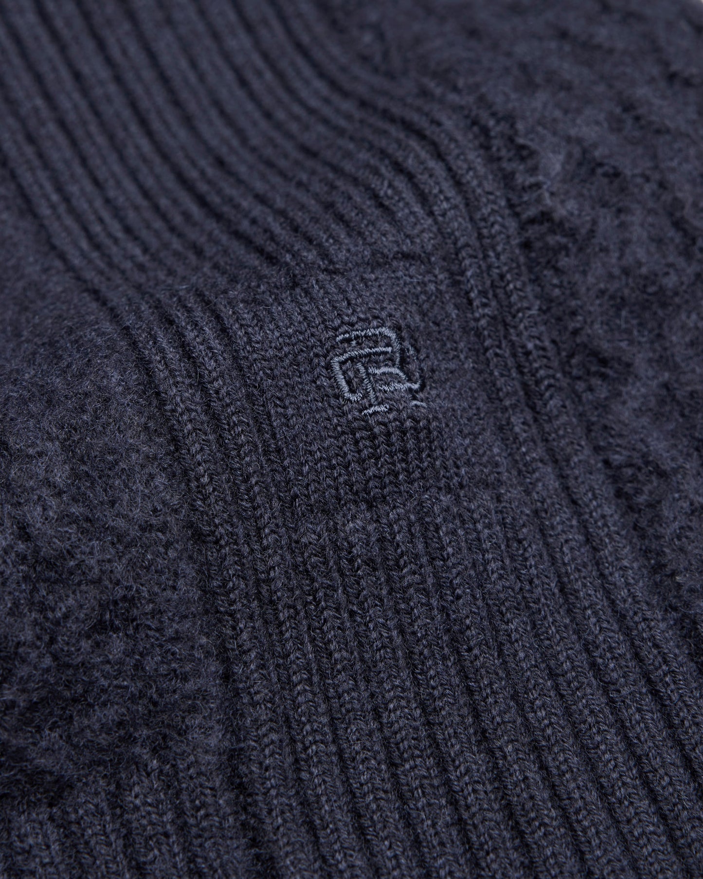 Merino Honeycomb Crewneck