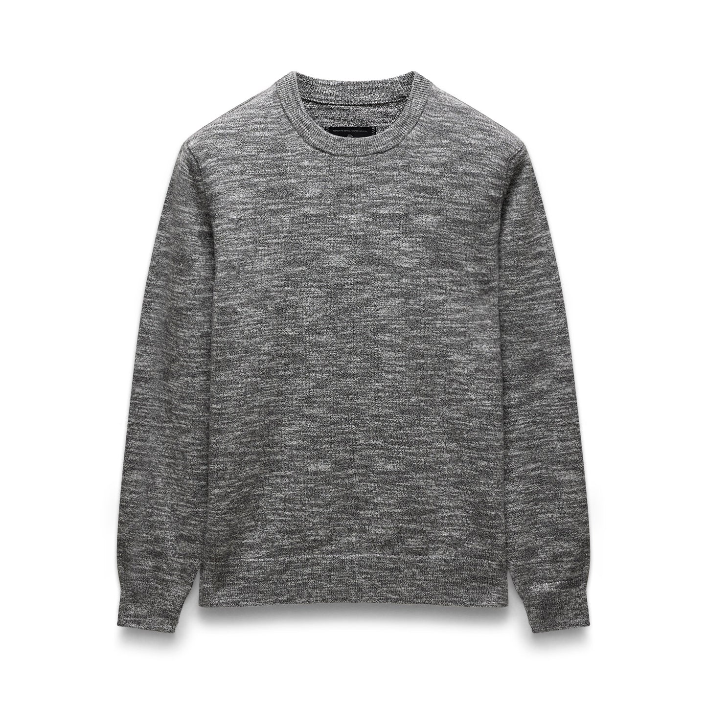 Cotton Slub Laurel Crewneck