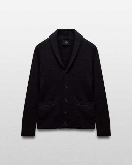 Merino Rib Vinnie Shawl Cardigan