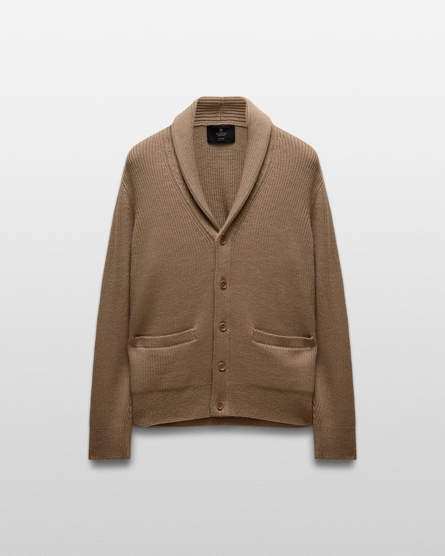 Merino Rib Vinnie Shawl Cardigan